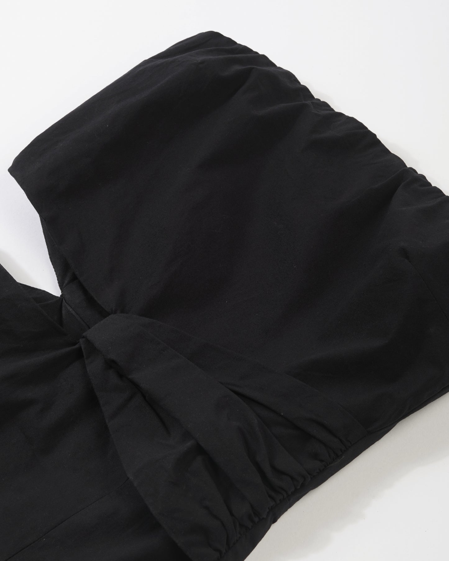 STRAPLESS MIDI DRESS - 100% COTTON