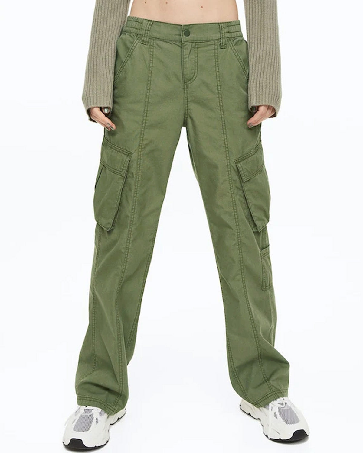 HIGH RISE WIDE LEG CARGO