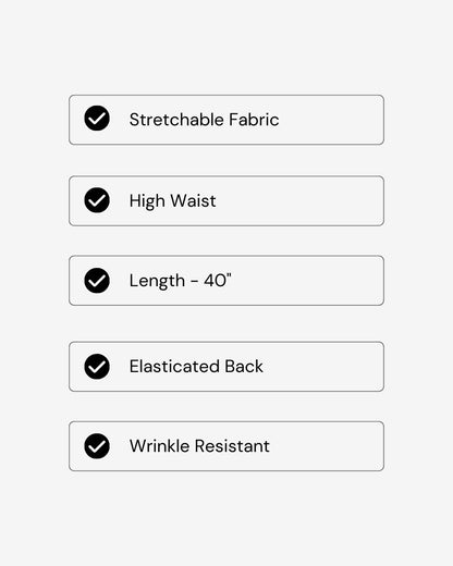 PLEATED STRAIGHT PANTS