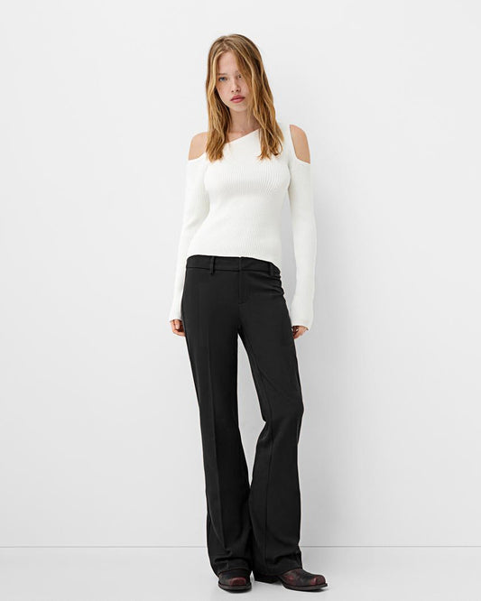 WELT IN POCKET STRAIGHT PANTS