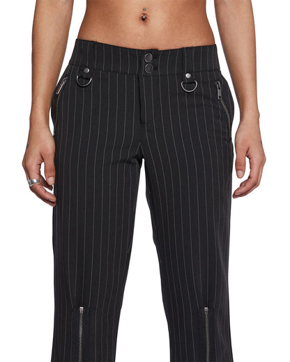 PINSTRIPES FLARED PANTS