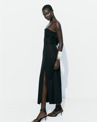SLIP DRESS - 100% COTTON